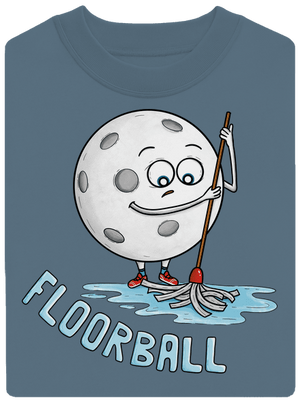 Floorball unisex crewneck Nordic Blue