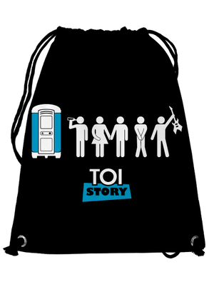 Toi Story hátizsák Black