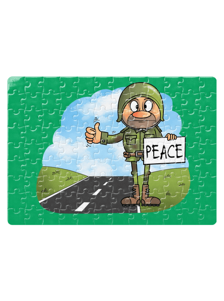 Peace kirakós White