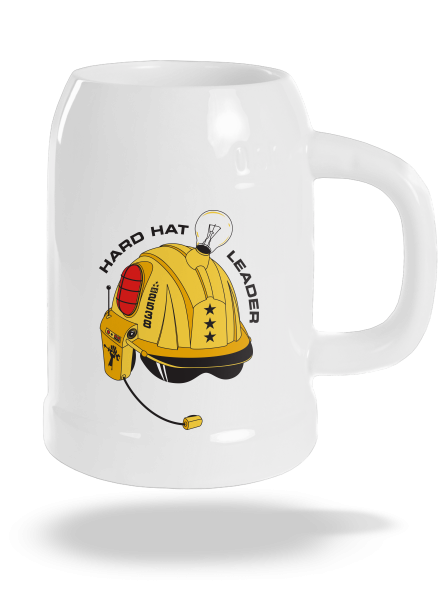 Hard hat leader söröskorsó White