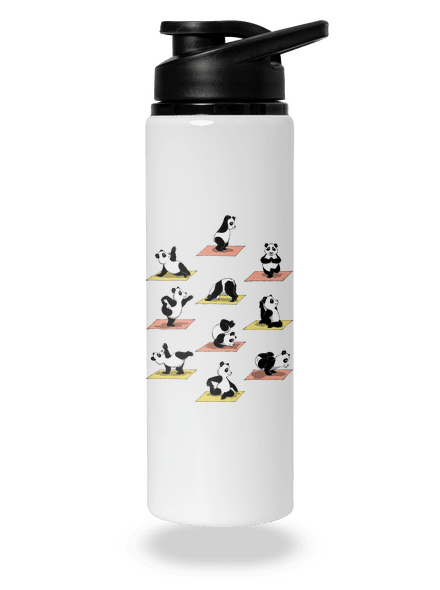 Panda jóga kulacs White