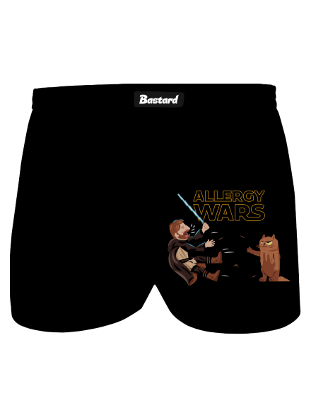Allergy Wars férfi alsó nadrág Black