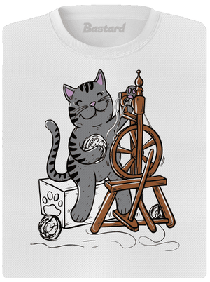 Dorombol a macska női sportpóló White