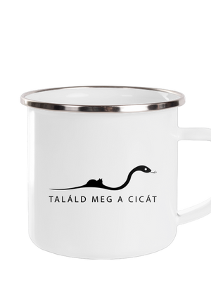 Találd meg a cicát pléhbögre White