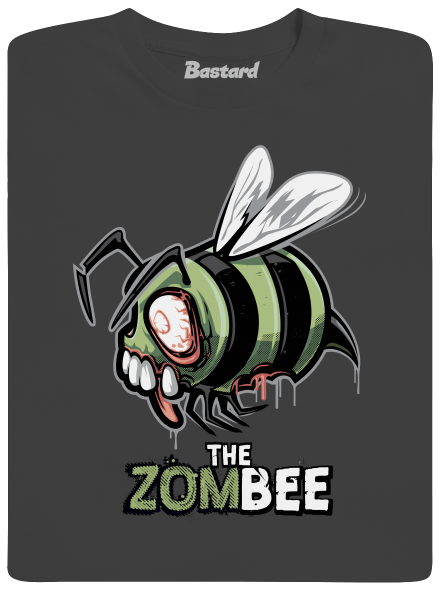 ZomBee férfi hosszú ujjú póló Dark Grey