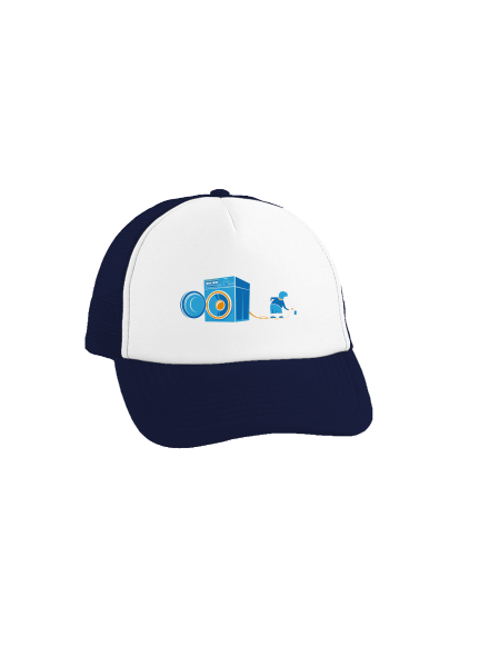 Mosógép teherautós sapka French Navy cap