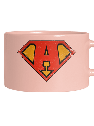 Szuperhős vagyok macaron bögre Pink Macaron