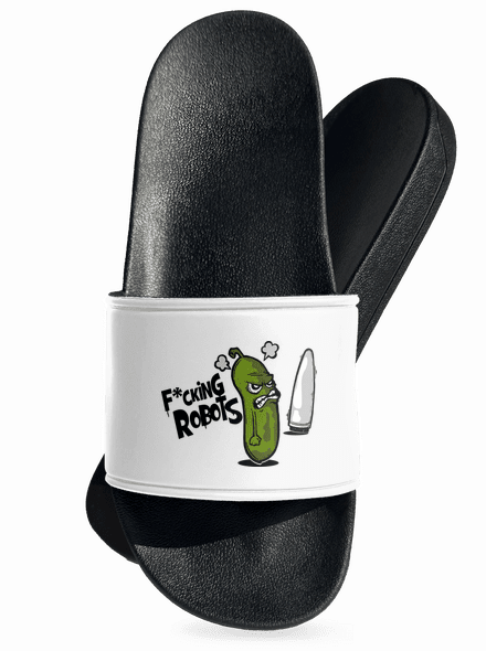 Fucking Robots papucs White