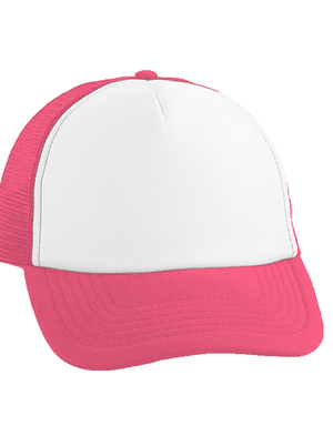 Nyomtatás nélkül teherautós sapka Fluorescent Pink cap