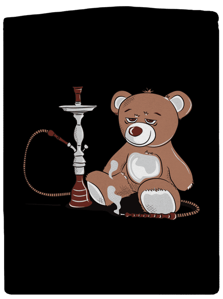 Vízipipa cipzáras női pulóver Black