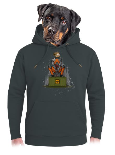 Ape-Life unisex prémium pulóver Charcoal
