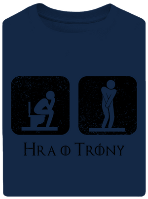 Trónok Harca unisex túlméretezett póló Midnight Blue