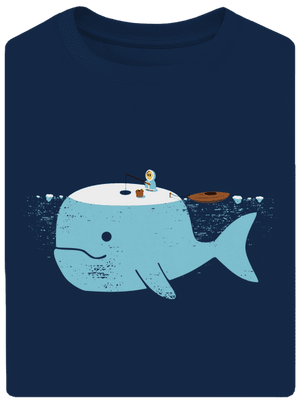  unisex túlméretezett póló Midnight Blue