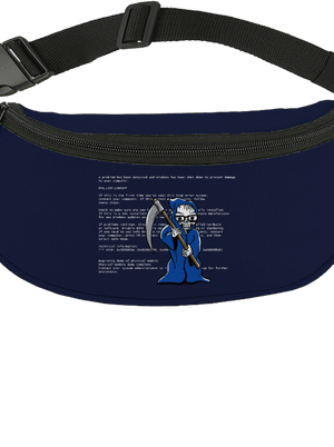 Kék halál övtáska French Navy