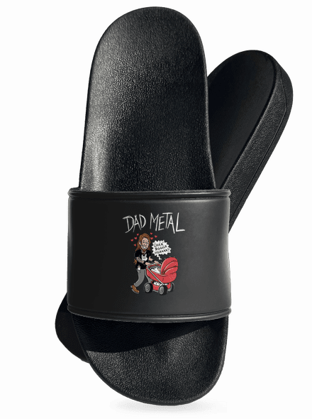 Dad metal papucs Black