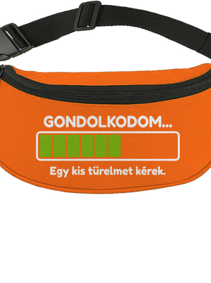 Gondolkodom övtáska Orange