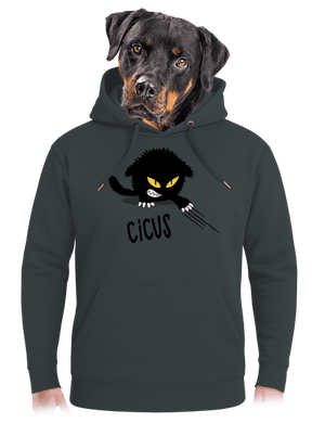 Cicus unisex prémium pulóver Charcoal