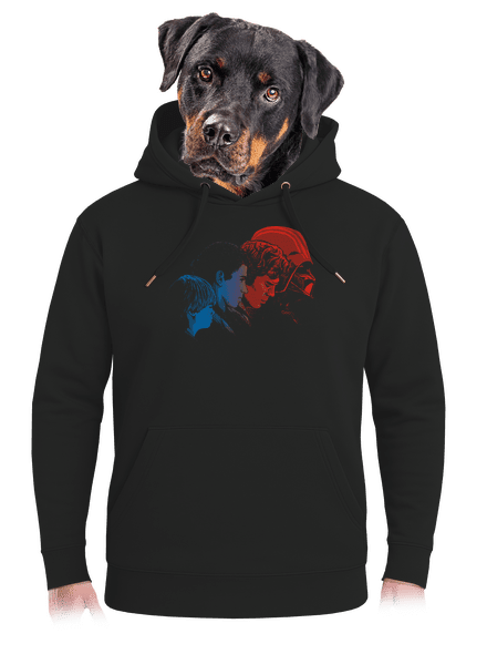 Vaders evolution unisex prémium pulóver Dark Black