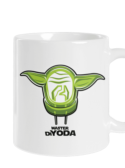Master DiYoda hagyományos bögre White