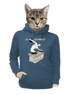 női kenguruzsebes pulóver