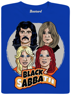 Black Abba férfi póló Royal Blue