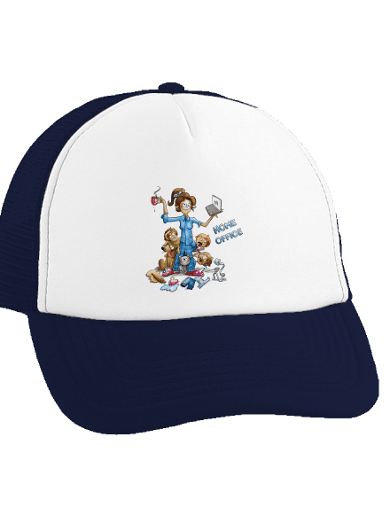Anyukák home office teherautós sapka French Navy cap