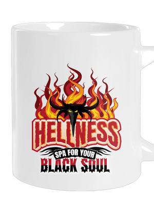 Hellness nagy bögre White