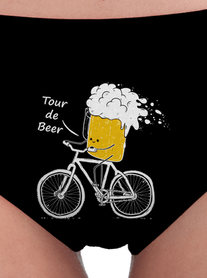 Tour de beer női bugyik Black