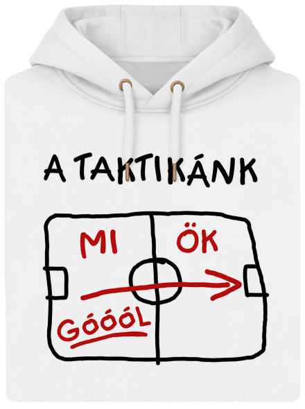 A taktikánk unisex prémium pulóver Snowwhite