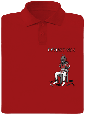 DeviAnt-man férfi pólóingek Red Mal