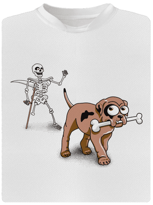 Csontváz gyerek sport póló White