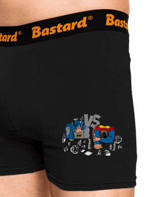 A szuperhősök harca boxeralsó Black