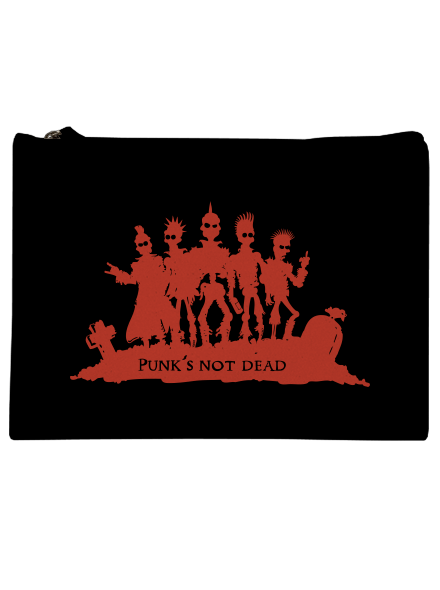 Punks not dead! kis táska Black