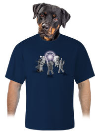 unisex túlméretezett póló