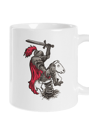 Lovag hagyományos bögre White