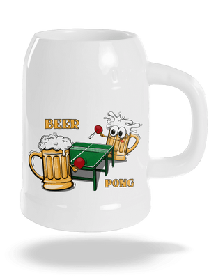 Beer pong söröskorsó White