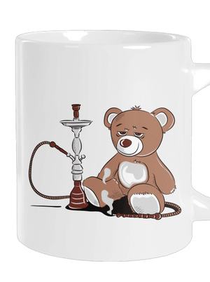 Vízipipa nagy bögre White