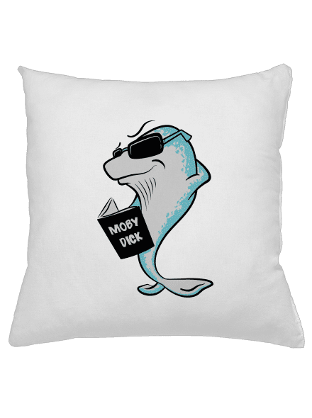 Moby Dick párna White