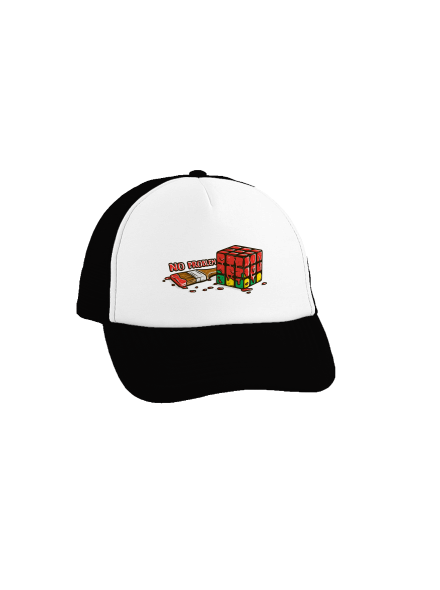 No problem teherautós sapka Black cap