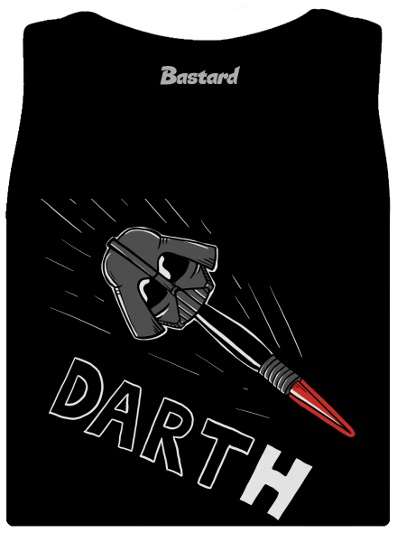 Dart(h) klasszikus női trikó Black