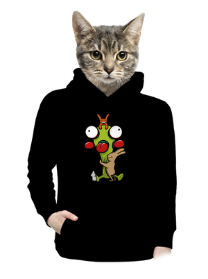 női kenguruzsebes pulóver