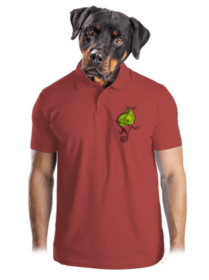 Hibajavító férfi pólóingek Burgundy