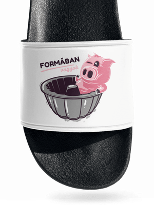 Formában papucs White