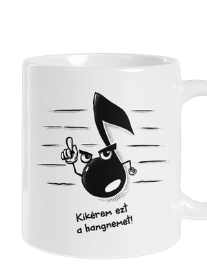 Hangnem hagyományos bögre White