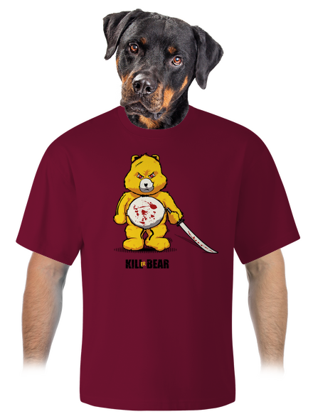 Killer bear unisex túlméretezett póló Garner
