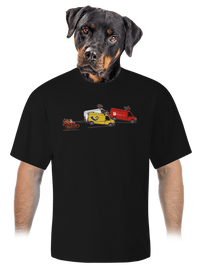 unisex túlméretezett póló