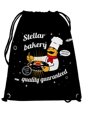 Stellar bakery hátizsák Black