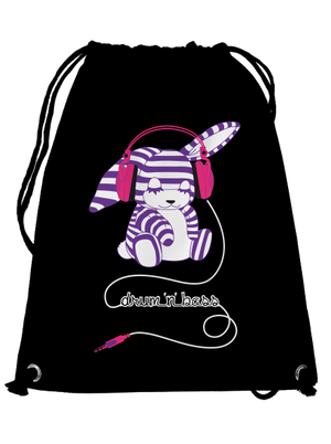 Drum and bass hátizsák Black