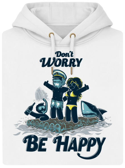 Don't worry unisex prémium pulóver Snowwhite