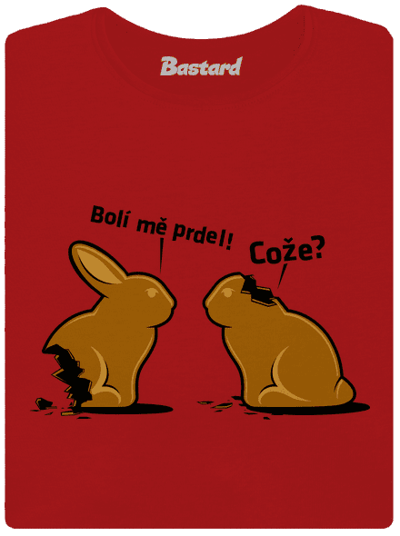 Fáj a seggem! prémium női póló Red Mal